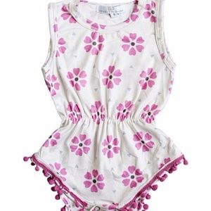 Nora Pom Pom Romper